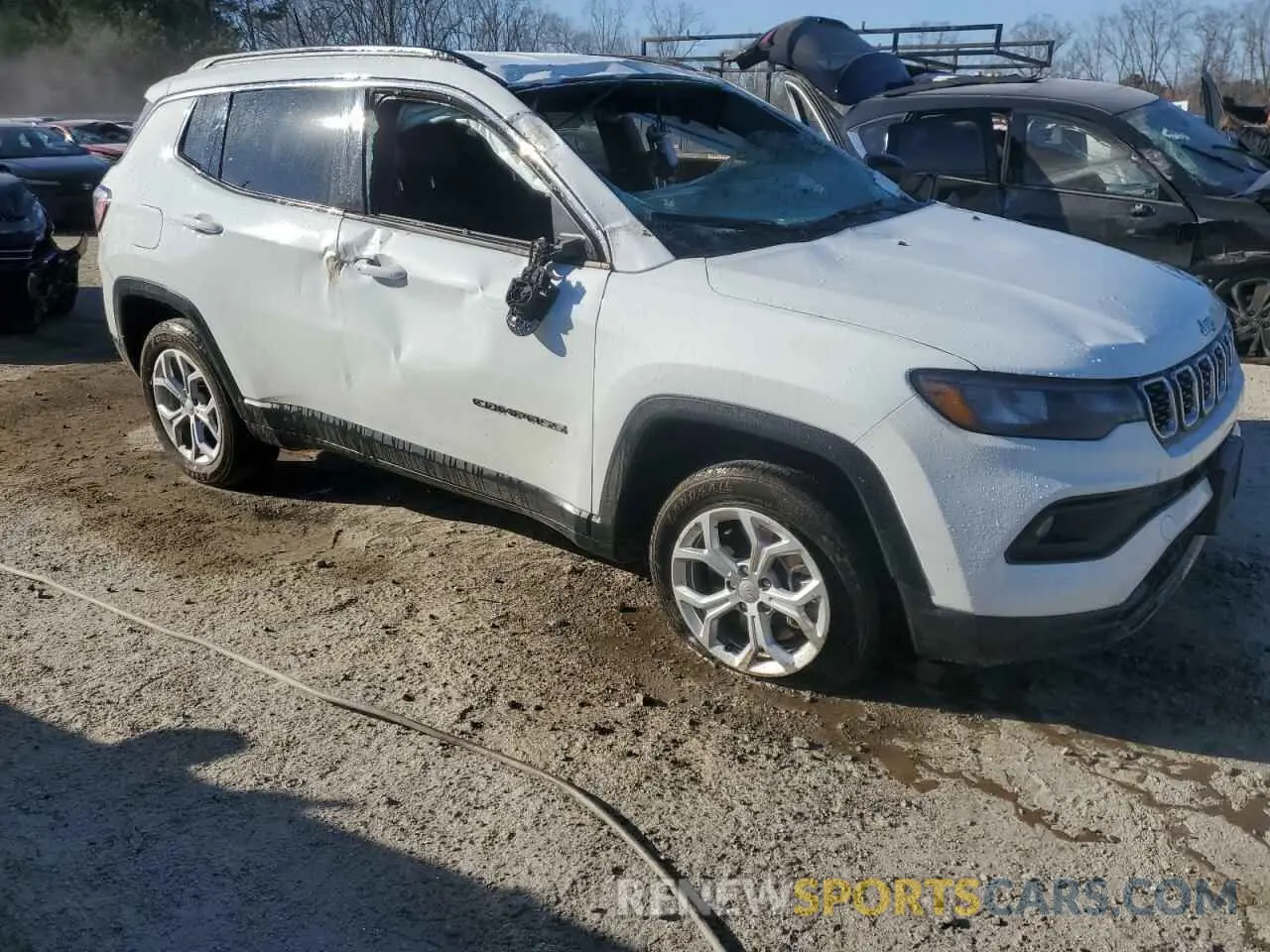 4 Photograph of a damaged car 3C4NJDBN6RT109324 JEEP COMPASS 2024