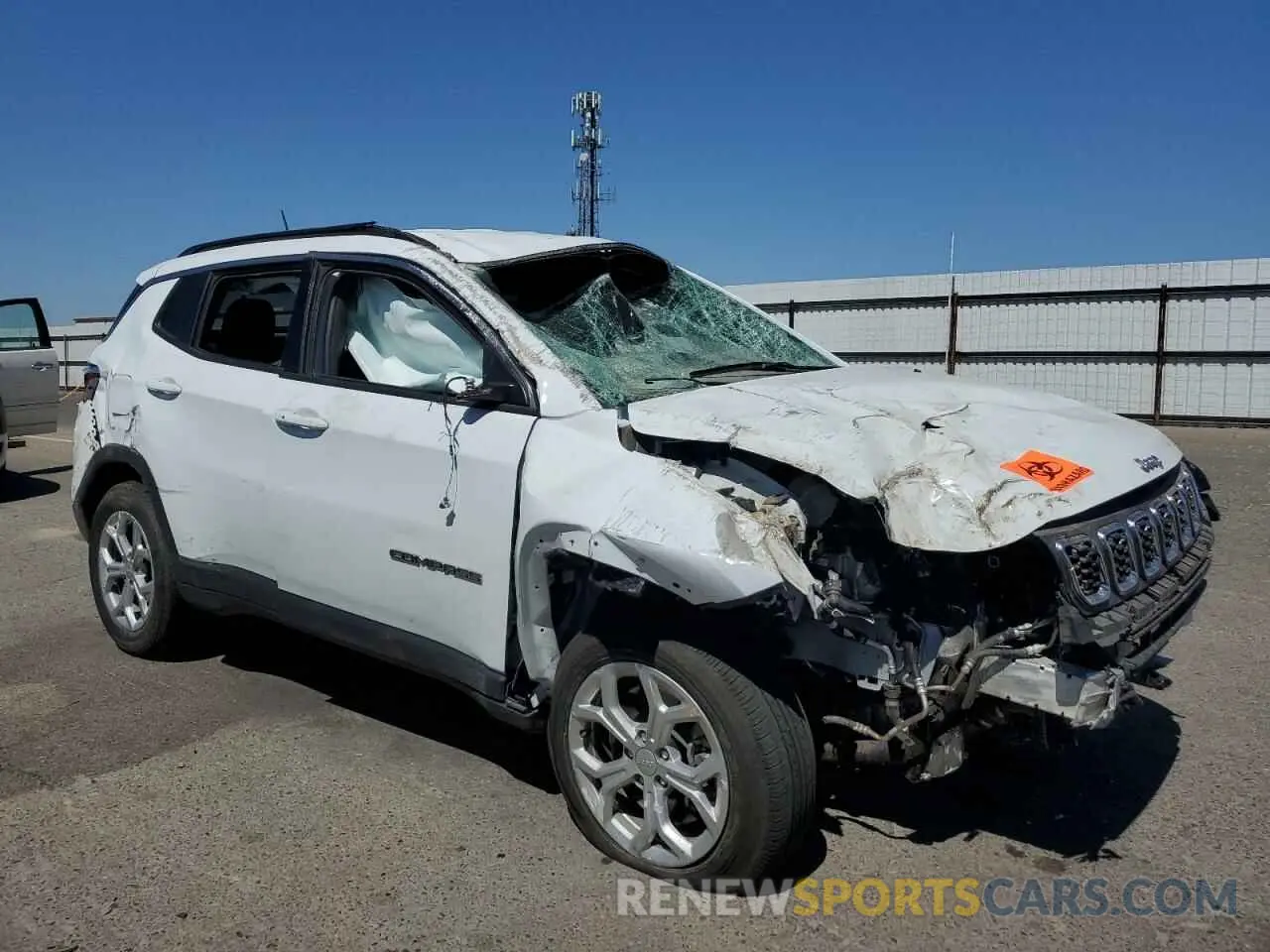 4 Photograph of a damaged car 3C4NJDBN6RT110585 JEEP COMPASS 2024