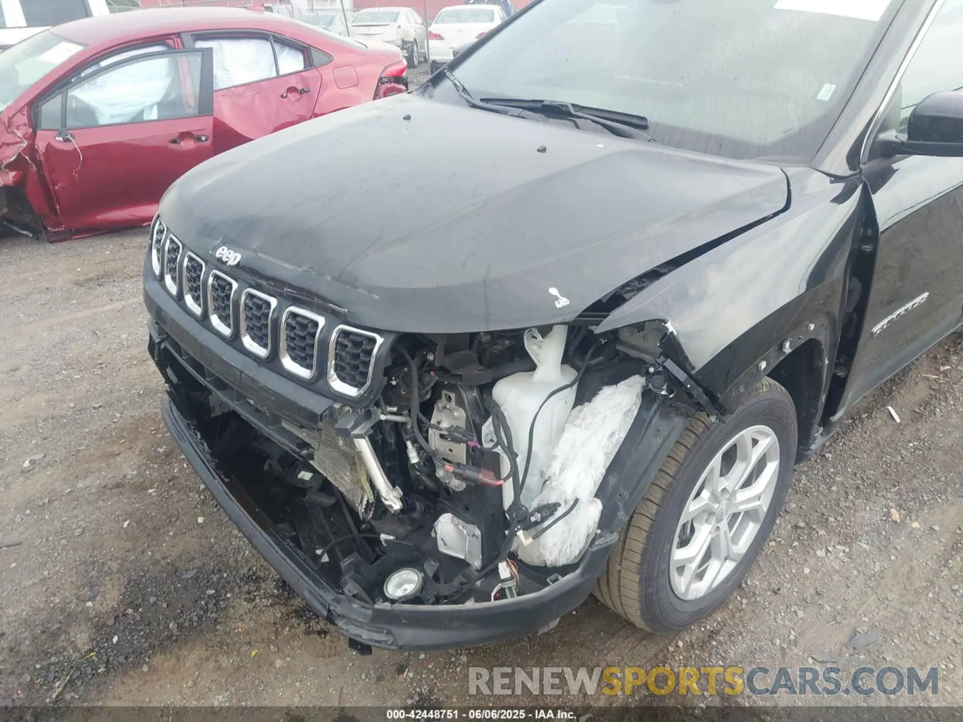 6 Photograph of a damaged car 3C4NJDBN6RT111820 JEEP COMPASS 2024