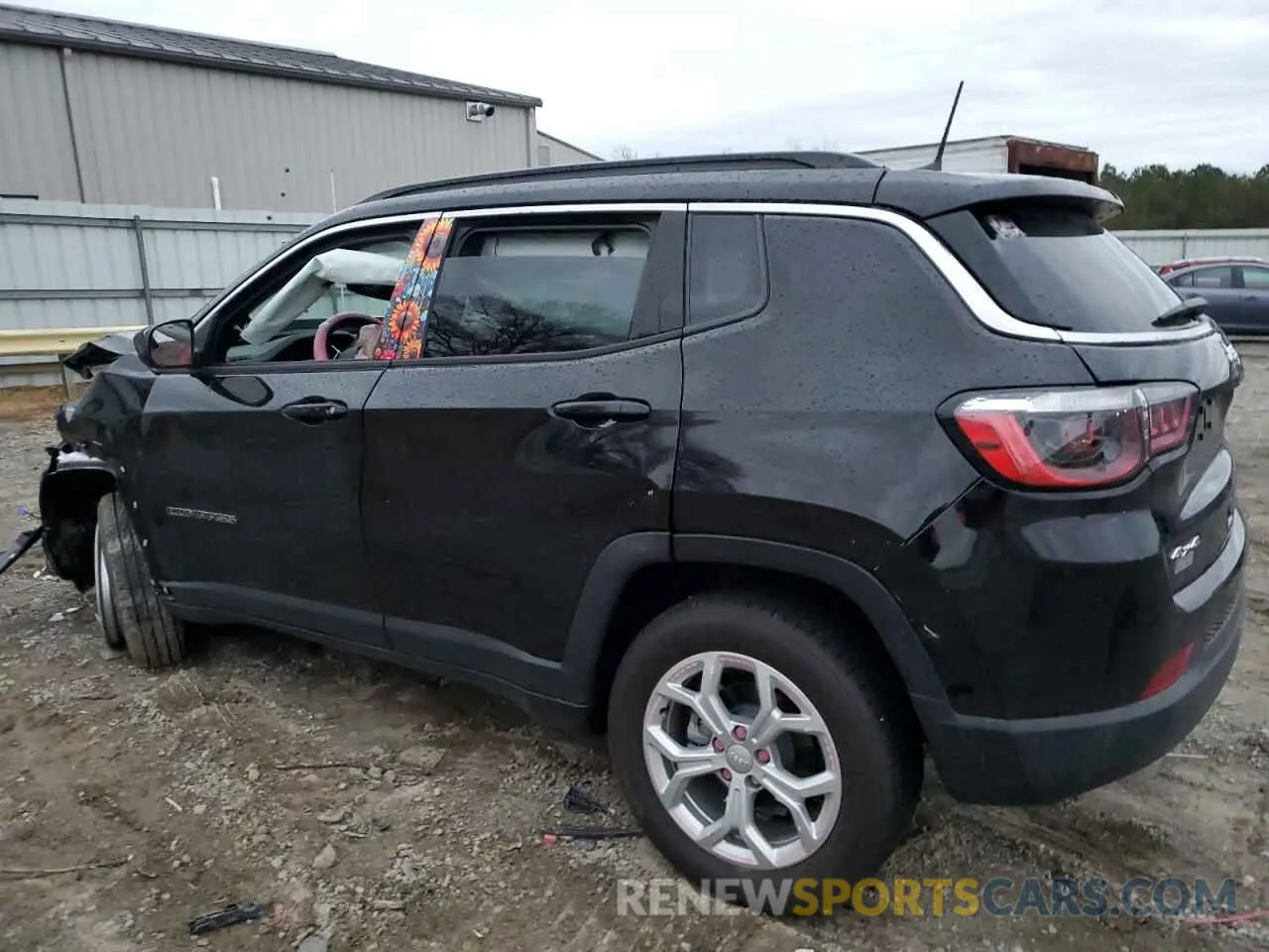 2 Photograph of a damaged car 3C4NJDBN6RT128553 JEEP COMPASS 2024