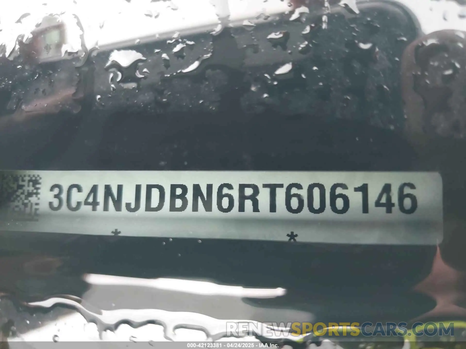 9 Photograph of a damaged car 3C4NJDBN6RT606146 JEEP COMPASS 2024