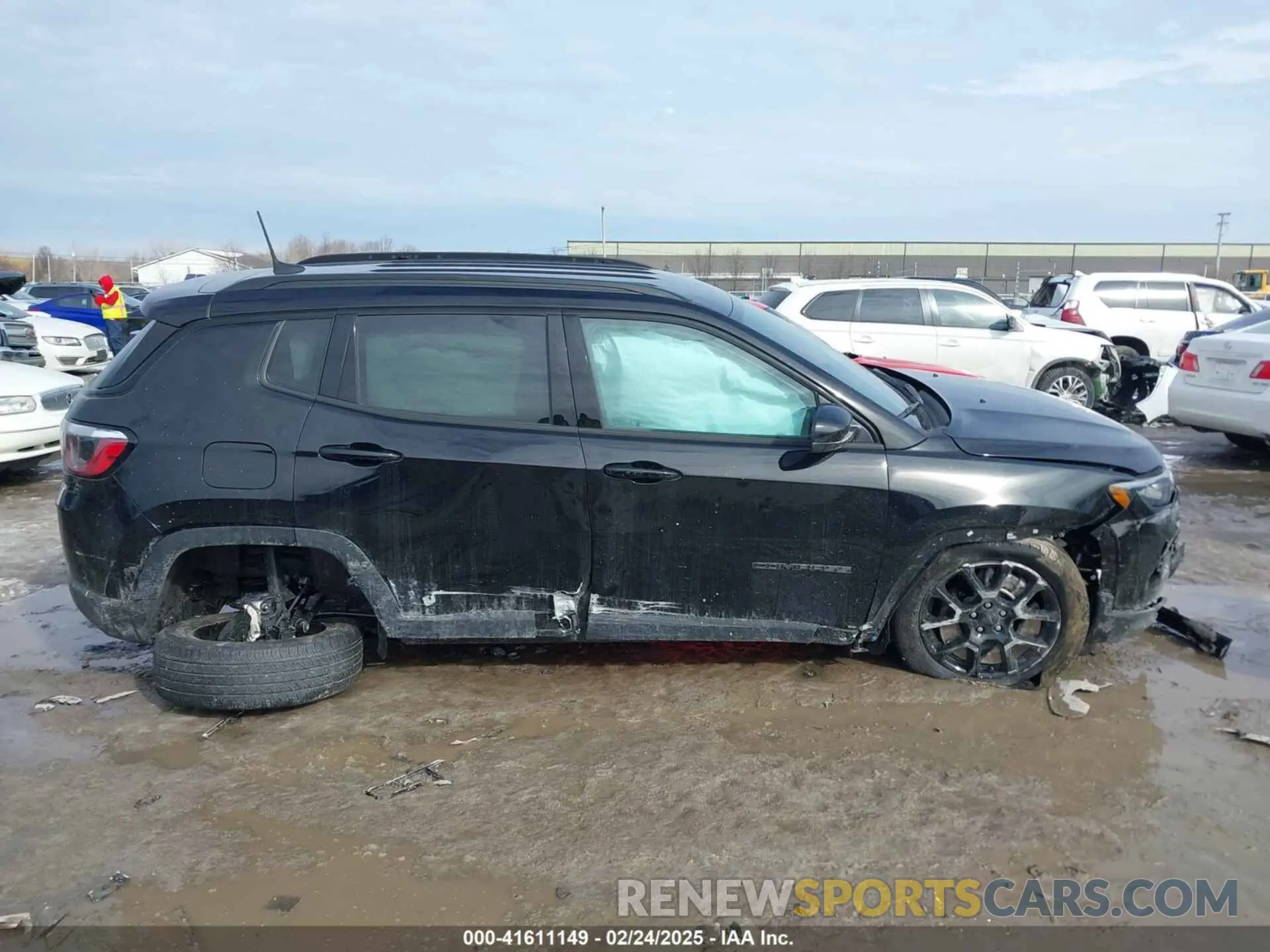 13 Photograph of a damaged car 3C4NJDBN7RT104603 JEEP COMPASS 2024