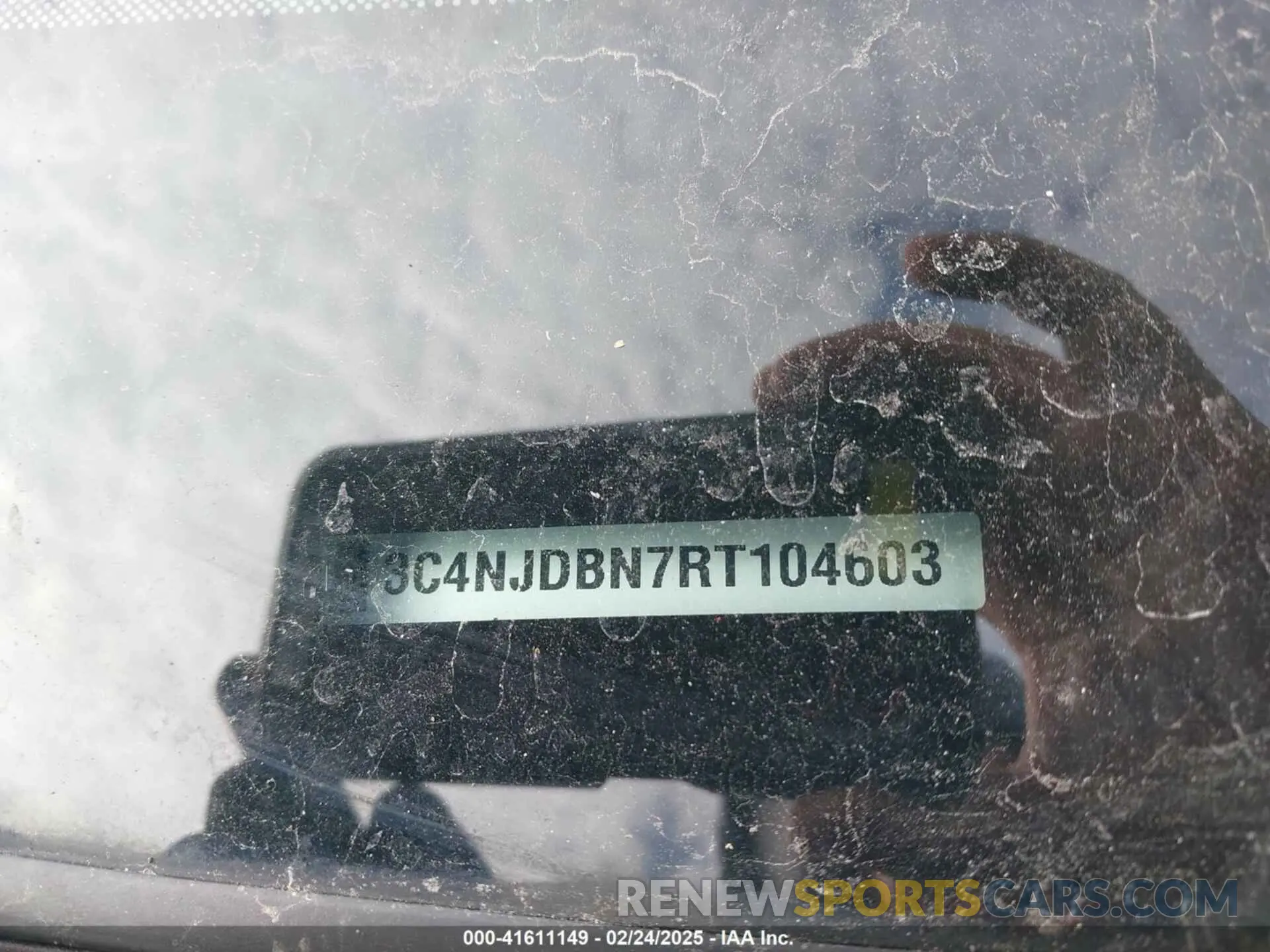 9 Photograph of a damaged car 3C4NJDBN7RT104603 JEEP COMPASS 2024