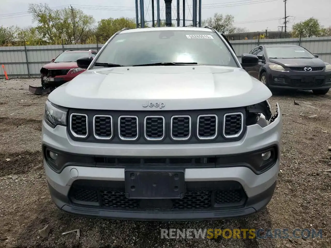 5 Photograph of a damaged car 3C4NJDBN7RT107047 JEEP COMPASS 2024