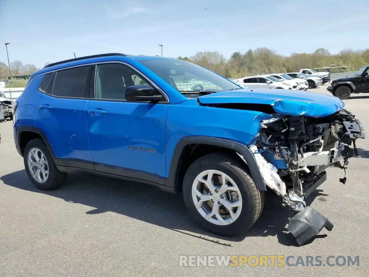 4 Photograph of a damaged car 3C4NJDBN7RT111938 JEEP COMPASS 2024