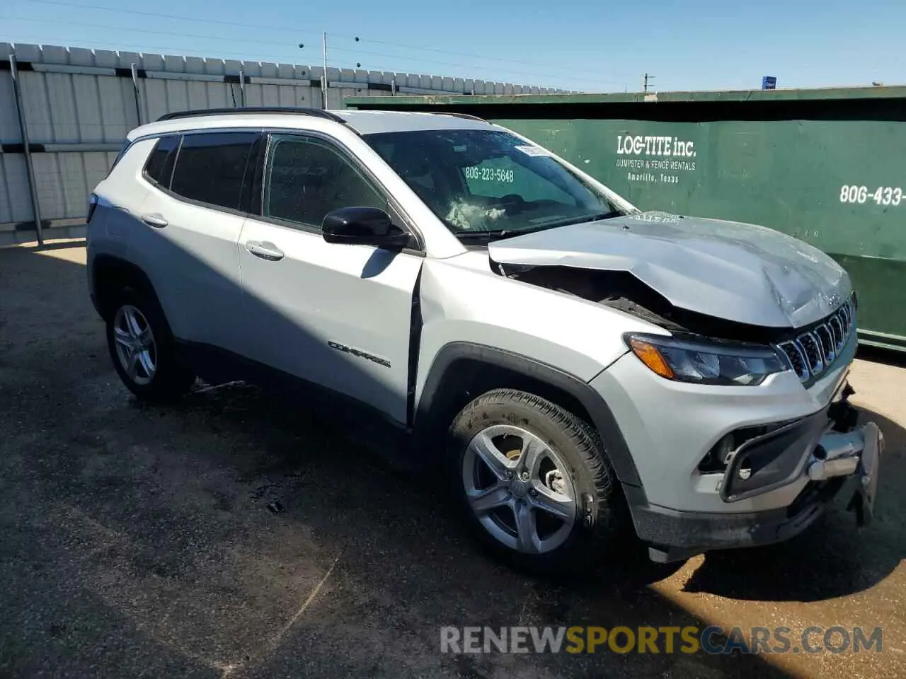 4 Photograph of a damaged car 3C4NJDBN7RT113186 JEEP COMPASS 2024