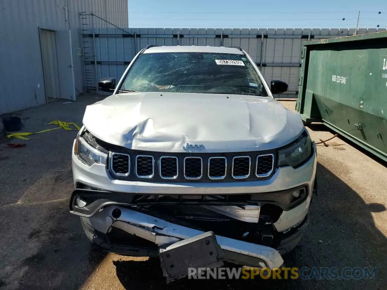 5 Photograph of a damaged car 3C4NJDBN7RT113186 JEEP COMPASS 2024