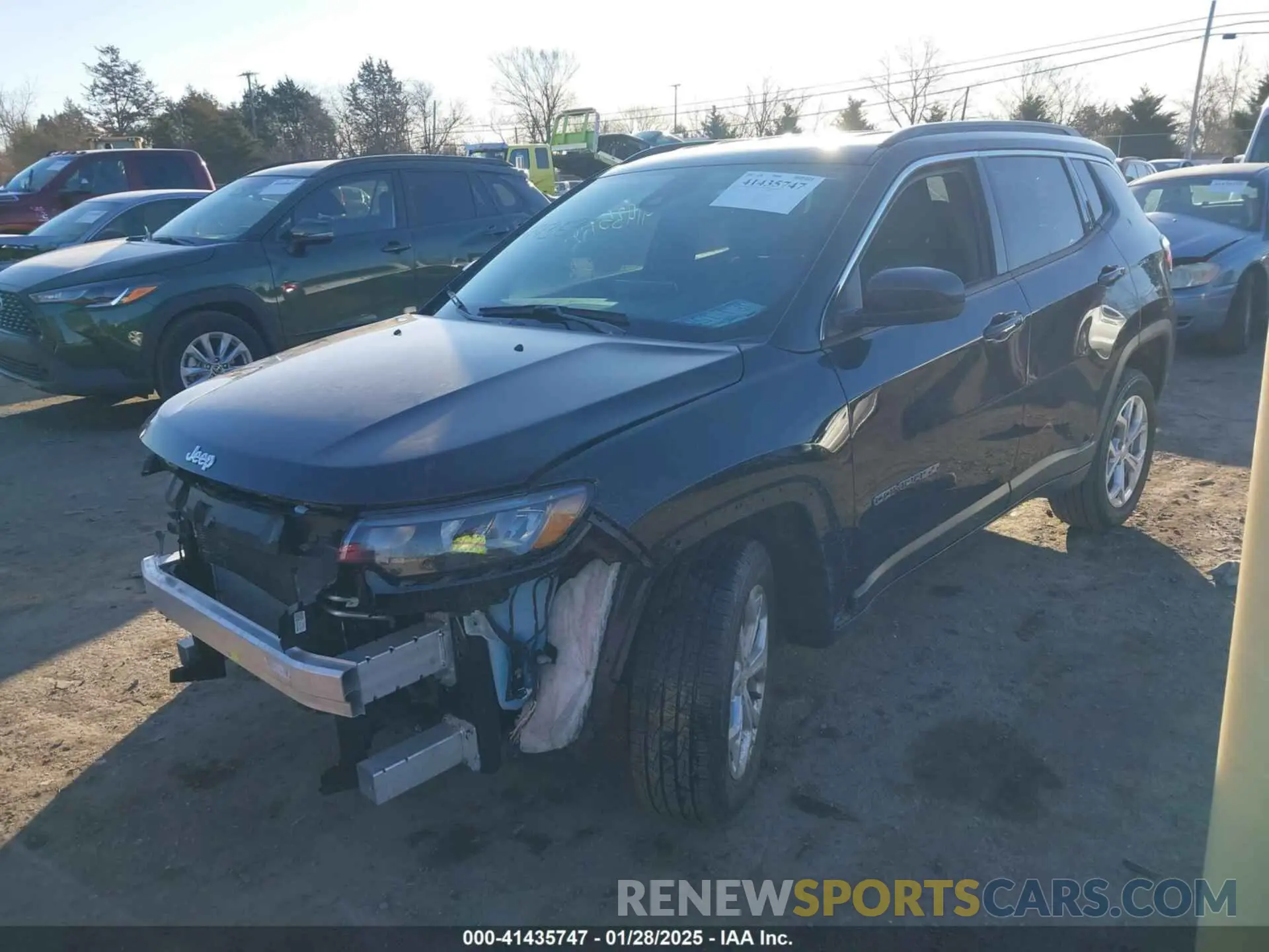 2 Photograph of a damaged car 3C4NJDBN7RT115438 JEEP COMPASS 2024