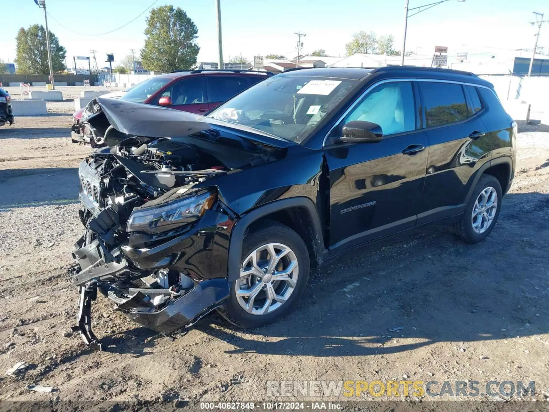 2 Photograph of a damaged car 3C4NJDBN7RT152277 JEEP COMPASS 2024