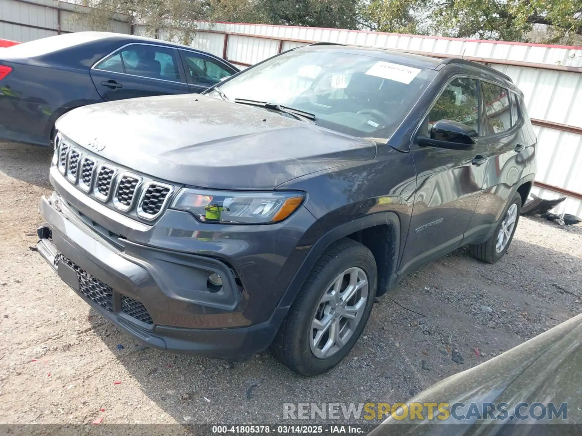 2 Photograph of a damaged car 3C4NJDBN7RT154711 JEEP COMPASS 2024