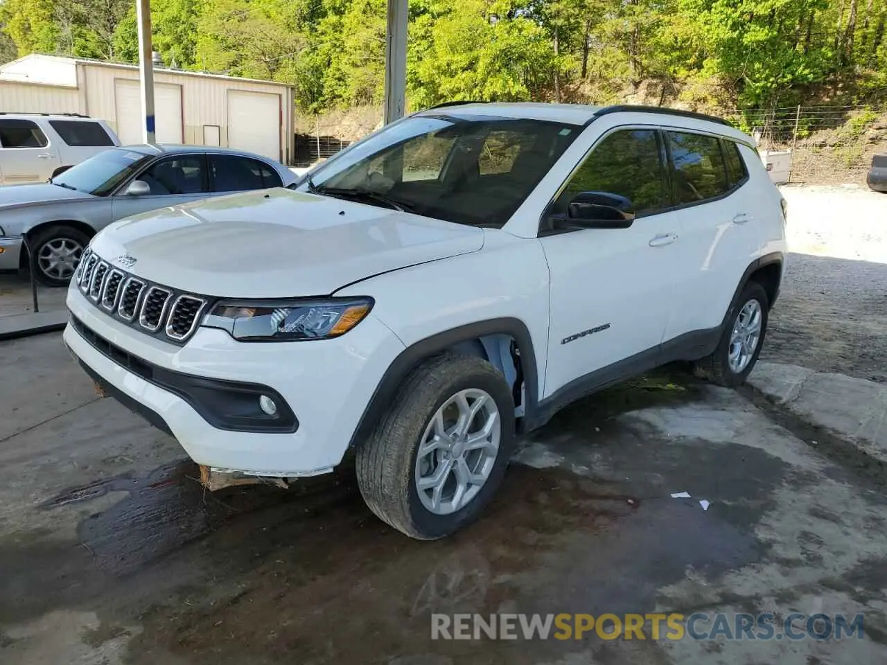 1 Photograph of a damaged car 3C4NJDBN7RT170021 JEEP COMPASS 2024