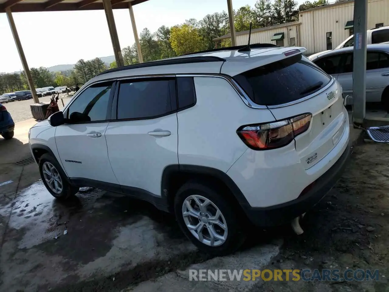 2 Photograph of a damaged car 3C4NJDBN7RT170021 JEEP COMPASS 2024