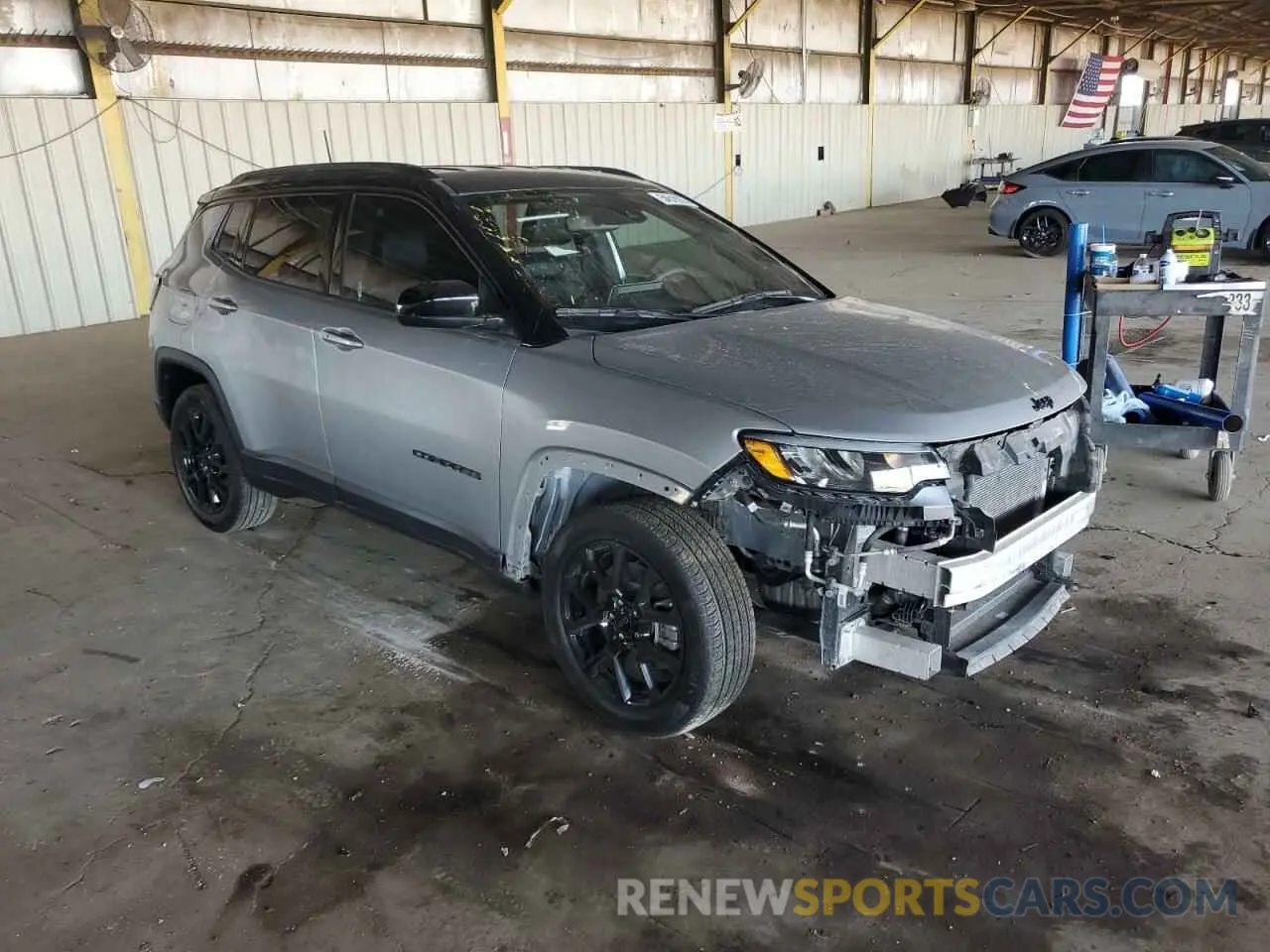 4 Photograph of a damaged car 3C4NJDBN7RT586215 JEEP COMPASS 2024