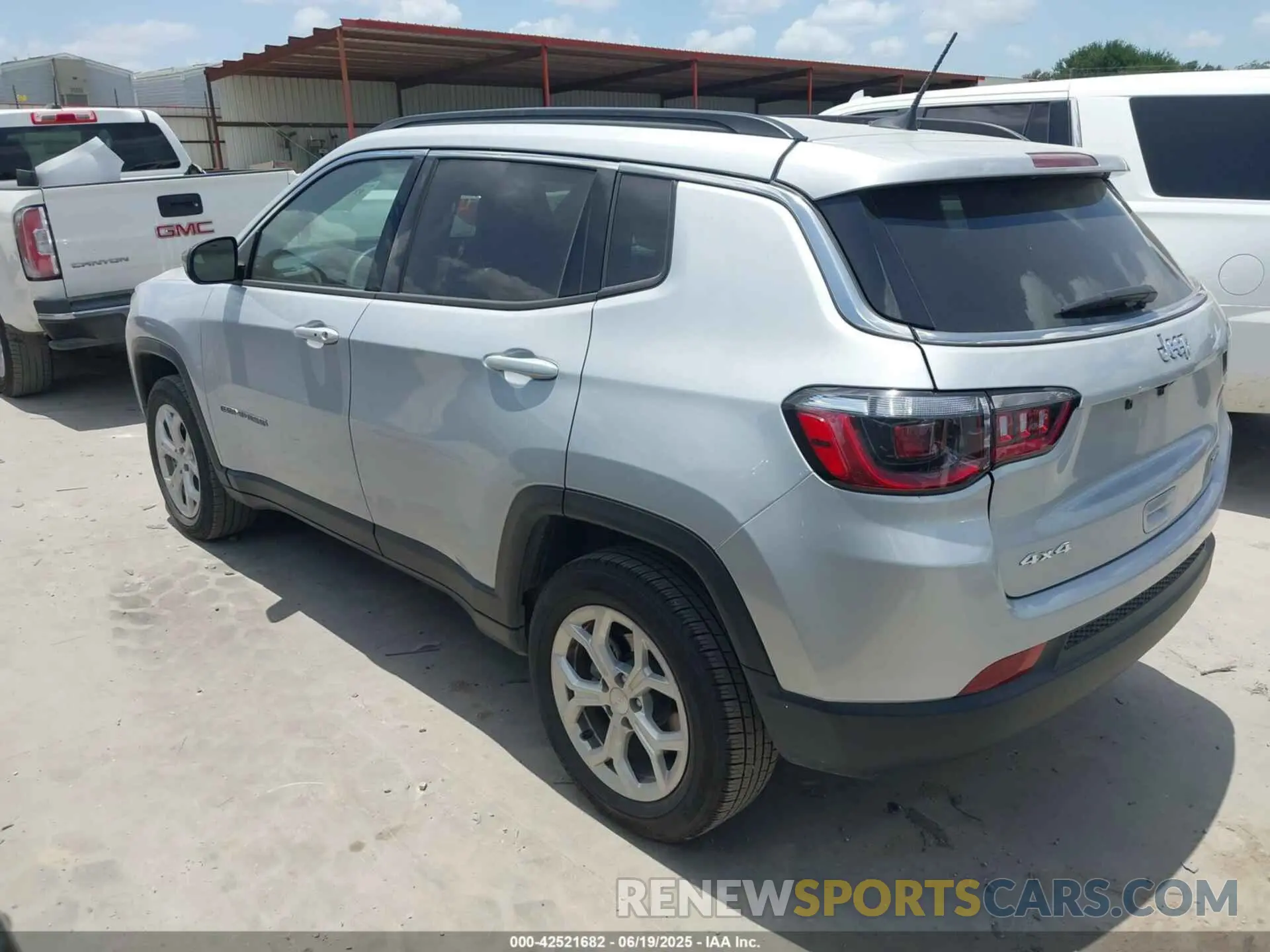 3 Photograph of a damaged car 3C4NJDBN8RT107008 JEEP COMPASS 2024