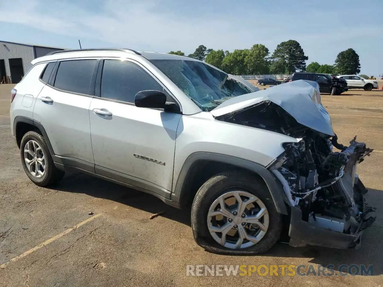 4 Photograph of a damaged car 3C4NJDBN8RT114072 JEEP COMPASS 2024