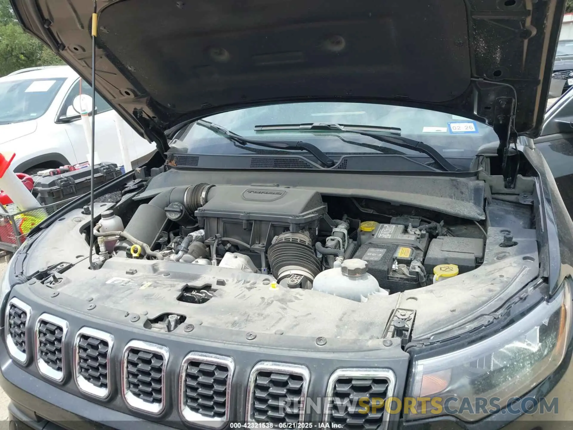 10 Photograph of a damaged car 3C4NJDBN8RT119367 JEEP COMPASS 2024