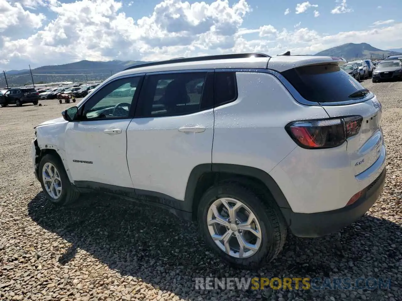 2 Photograph of a damaged car 3C4NJDBN8RT124357 JEEP COMPASS 2024