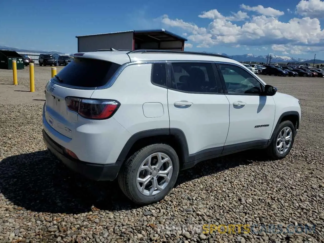 3 Photograph of a damaged car 3C4NJDBN8RT124357 JEEP COMPASS 2024