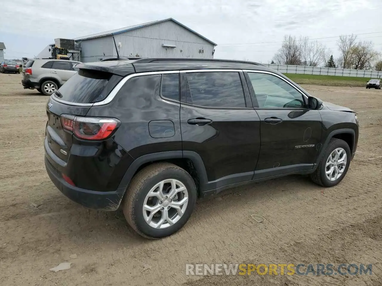 3 Photograph of a damaged car 3C4NJDBN8RT155902 JEEP COMPASS 2024