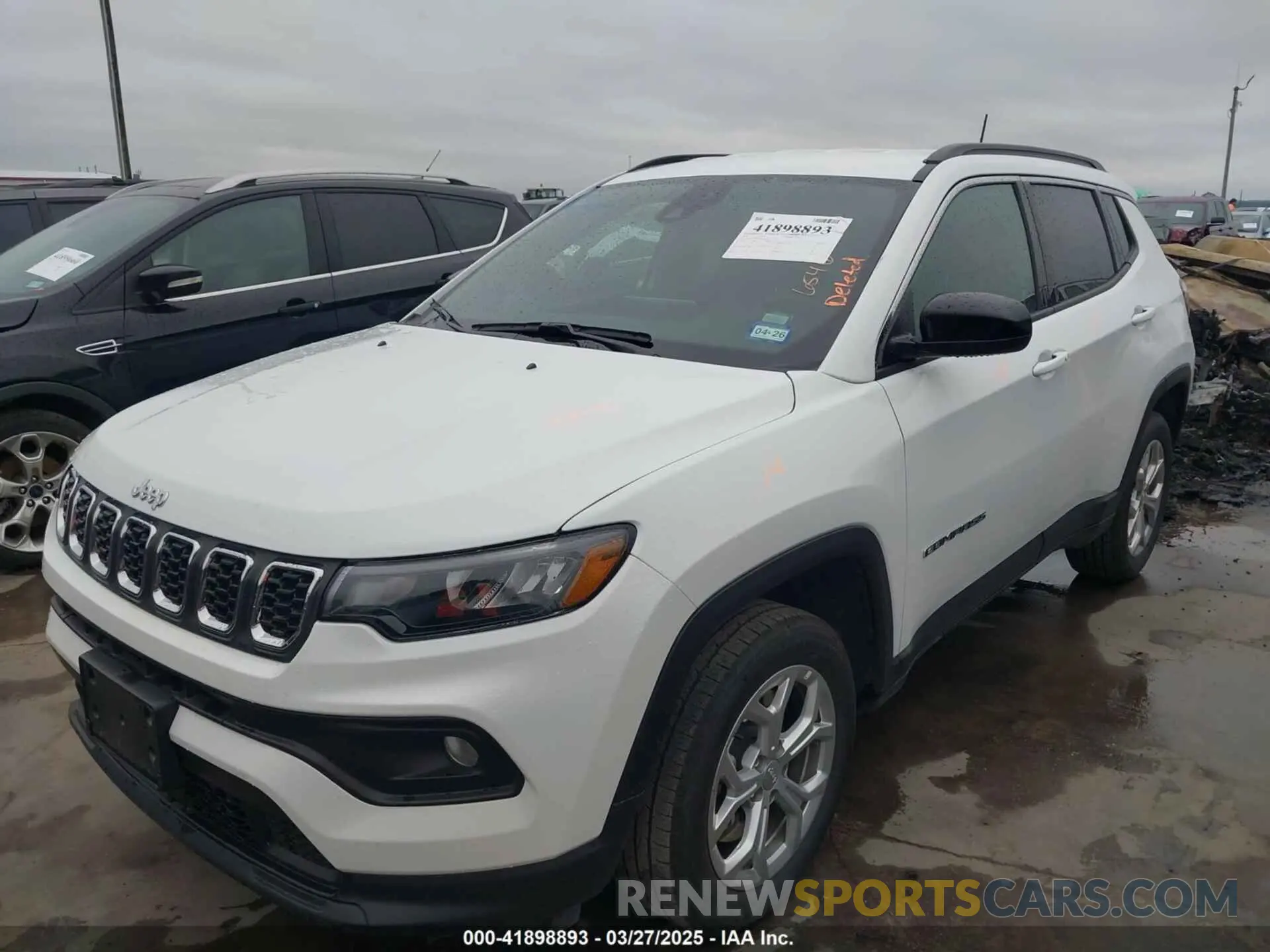 2 Photograph of a damaged car 3C4NJDBN8RT160288 JEEP COMPASS 2024