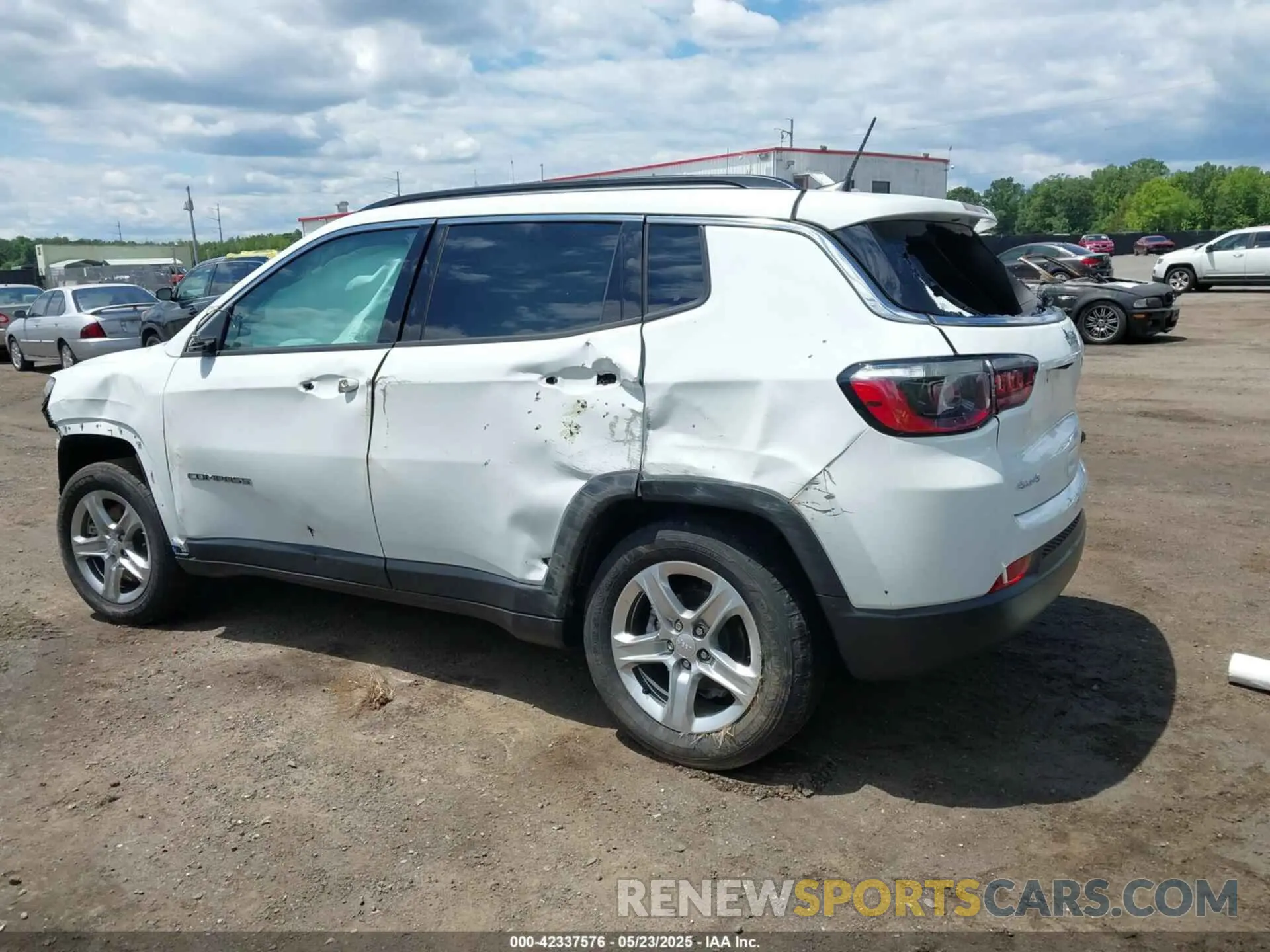 3 Photograph of a damaged car 3C4NJDBN8RT603894 JEEP COMPASS 2024