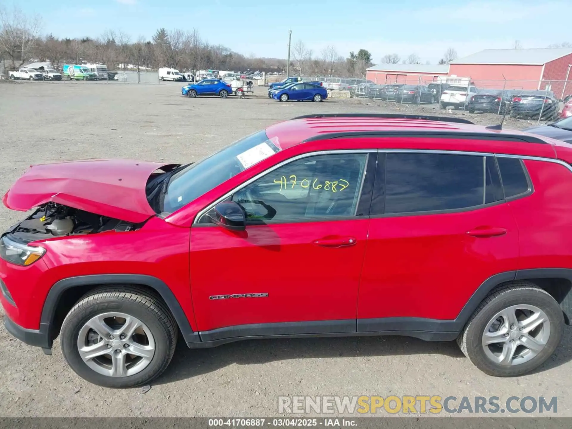 14 Photograph of a damaged car 3C4NJDBN8RT607704 JEEP COMPASS 2024