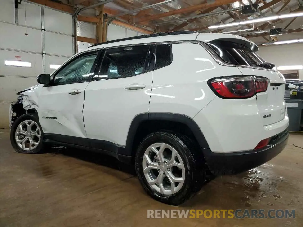 2 Photograph of a damaged car 3C4NJDBN9RT123430 JEEP COMPASS 2024
