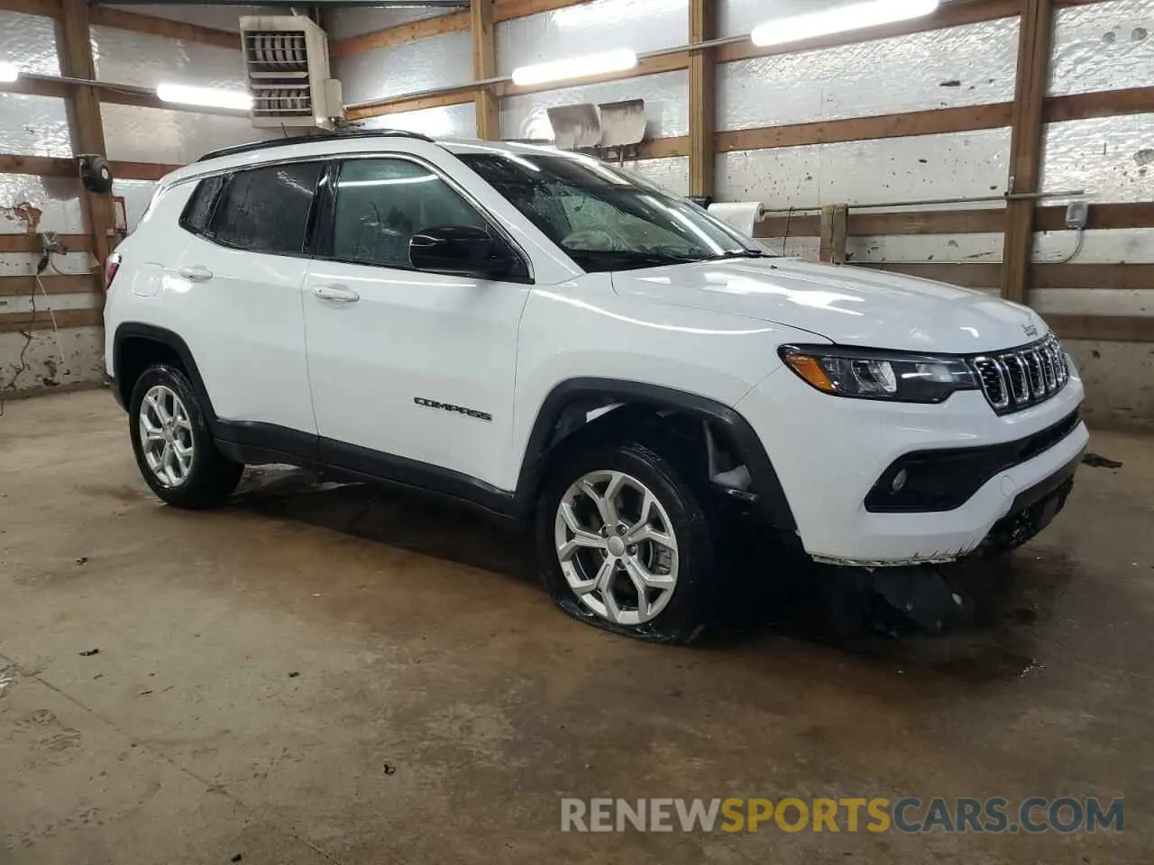 4 Photograph of a damaged car 3C4NJDBN9RT123430 JEEP COMPASS 2024