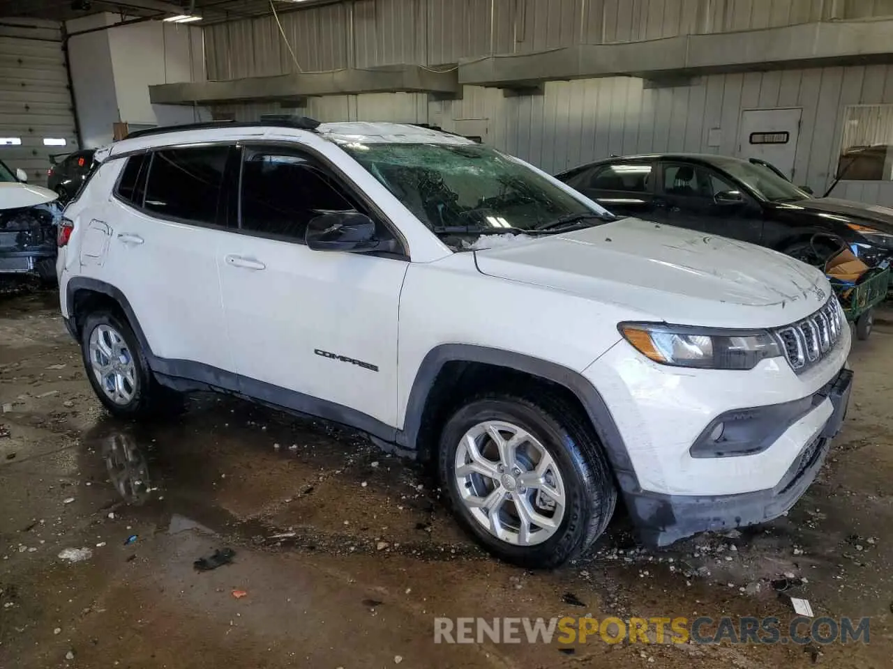 4 Photograph of a damaged car 3C4NJDBN9RT136551 JEEP COMPASS 2024