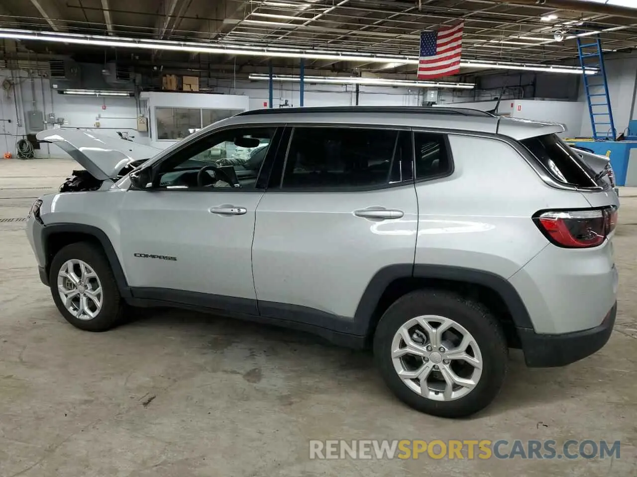 2 Photograph of a damaged car 3C4NJDBN9RT137912 JEEP COMPASS 2024