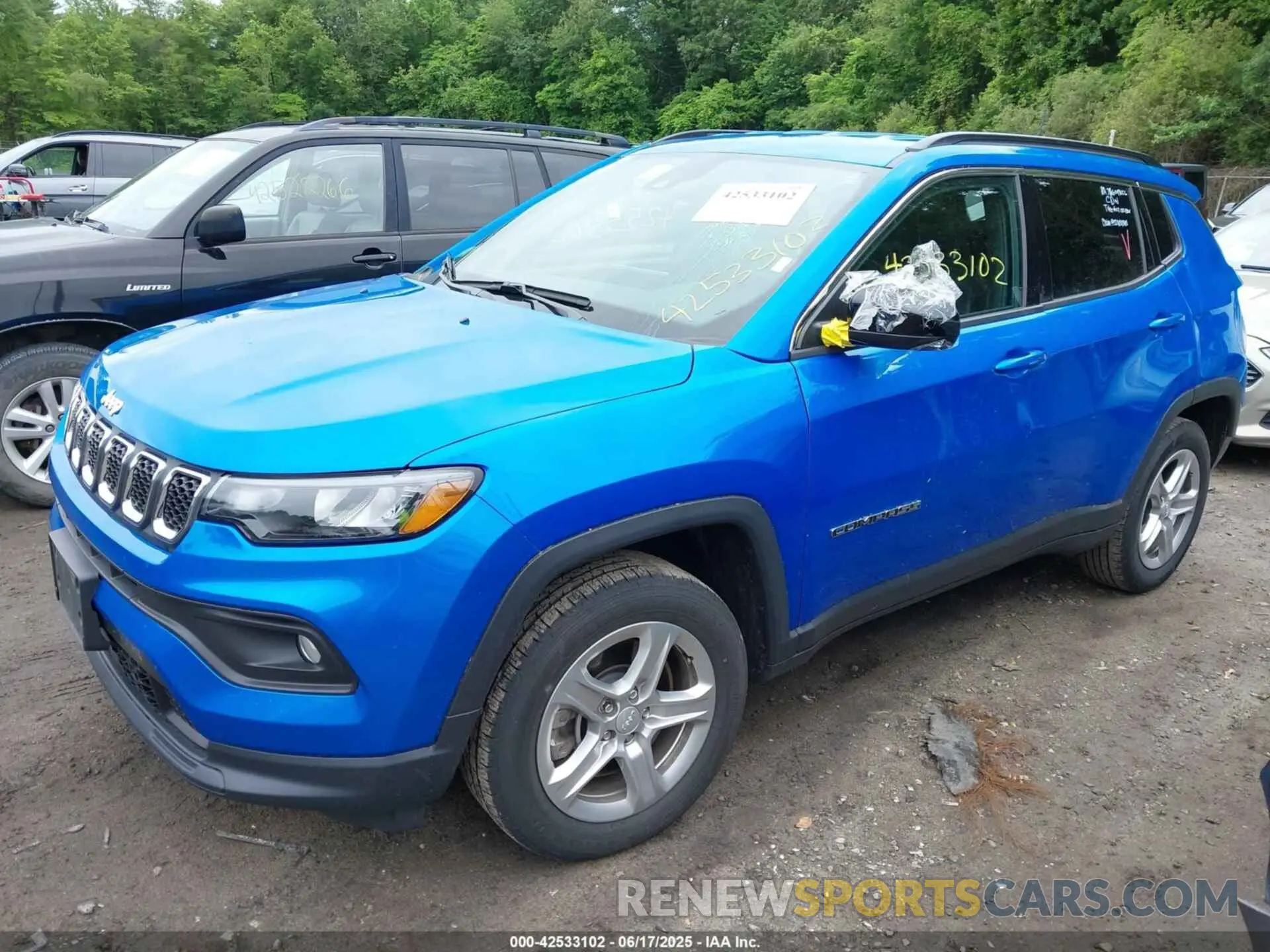 2 Photograph of a damaged car 3C4NJDBN9RT606397 JEEP COMPASS 2024