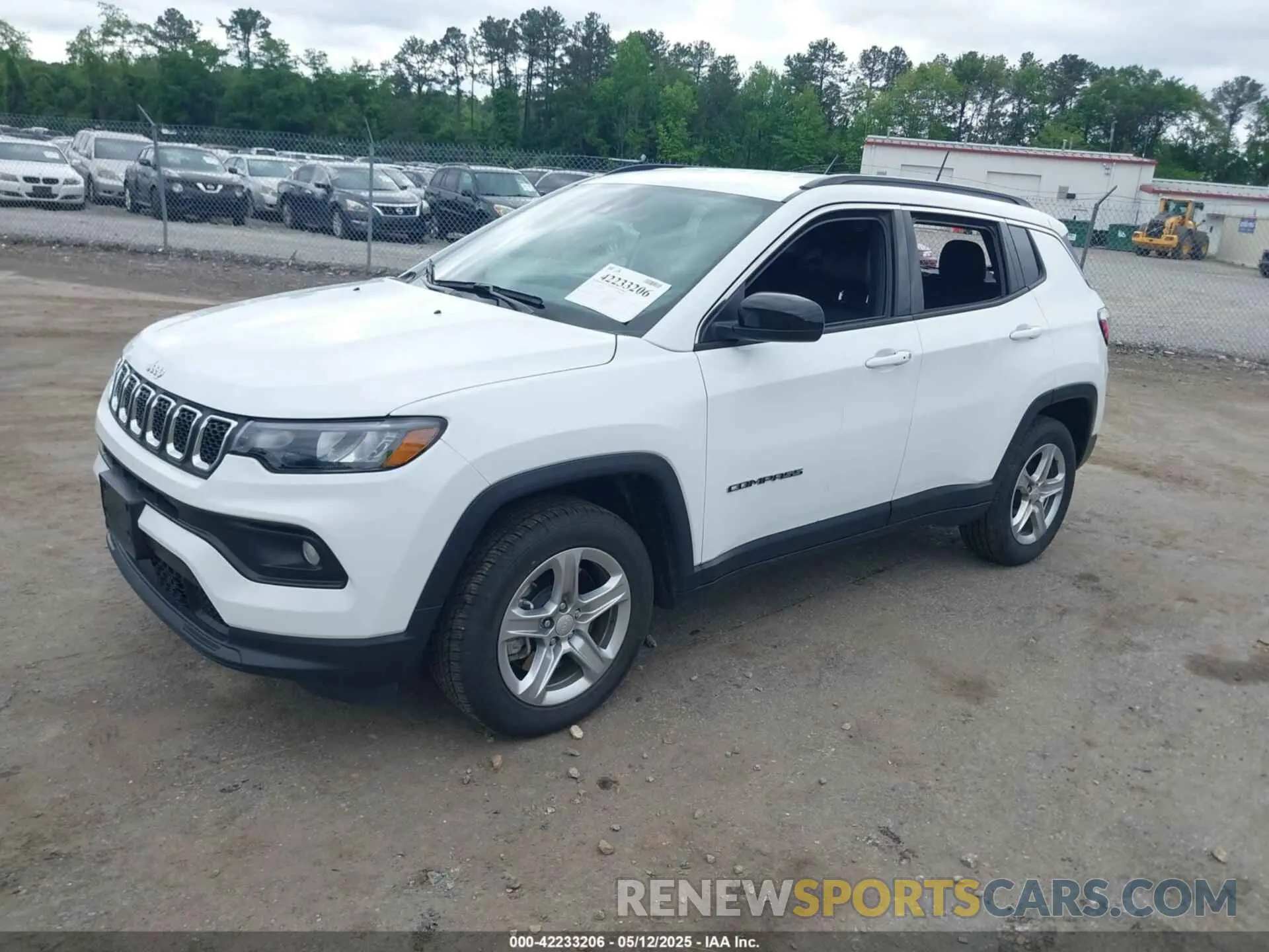 2 Photograph of a damaged car 3C4NJDBN9RT607209 JEEP COMPASS 2024