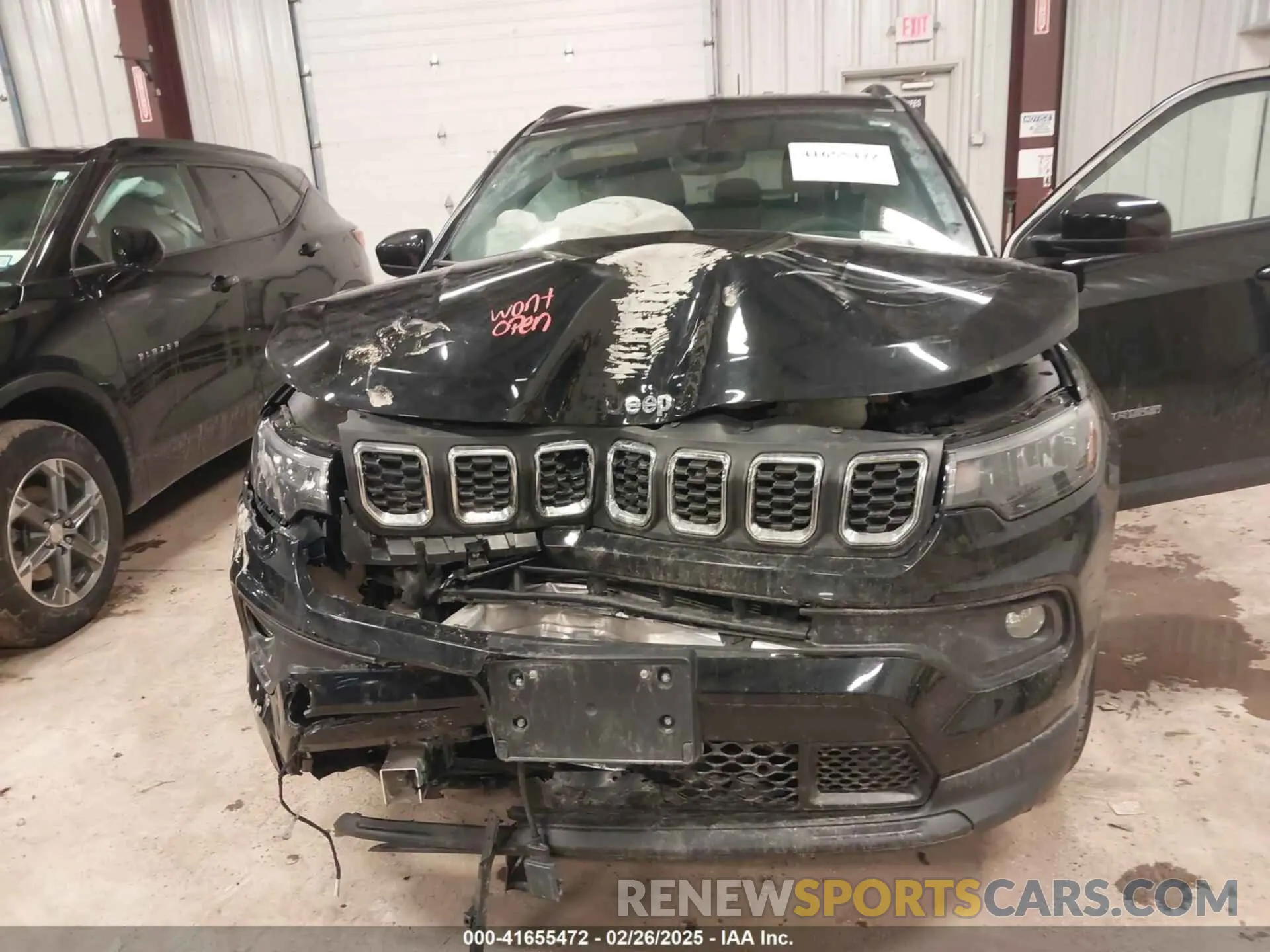 10 Photograph of a damaged car 3C4NJDBNXRT104014 JEEP COMPASS 2024
