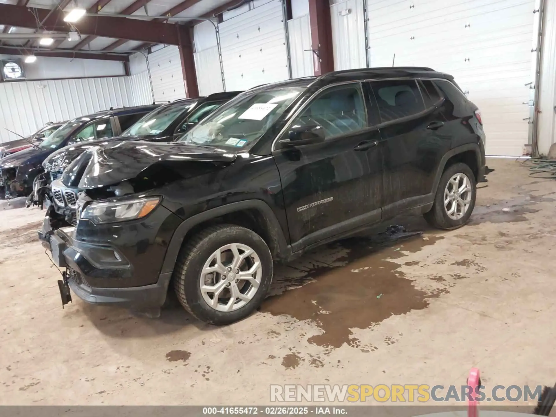 2 Photograph of a damaged car 3C4NJDBNXRT104014 JEEP COMPASS 2024