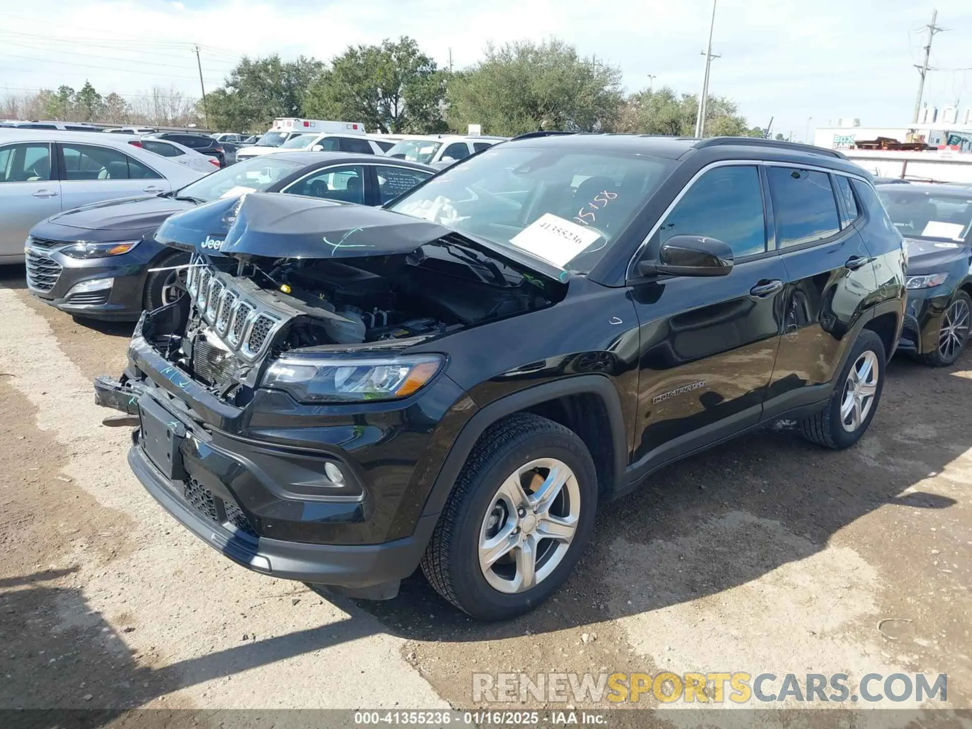 2 Photograph of a damaged car 3C4NJDBNXRT603833 JEEP COMPASS 2024