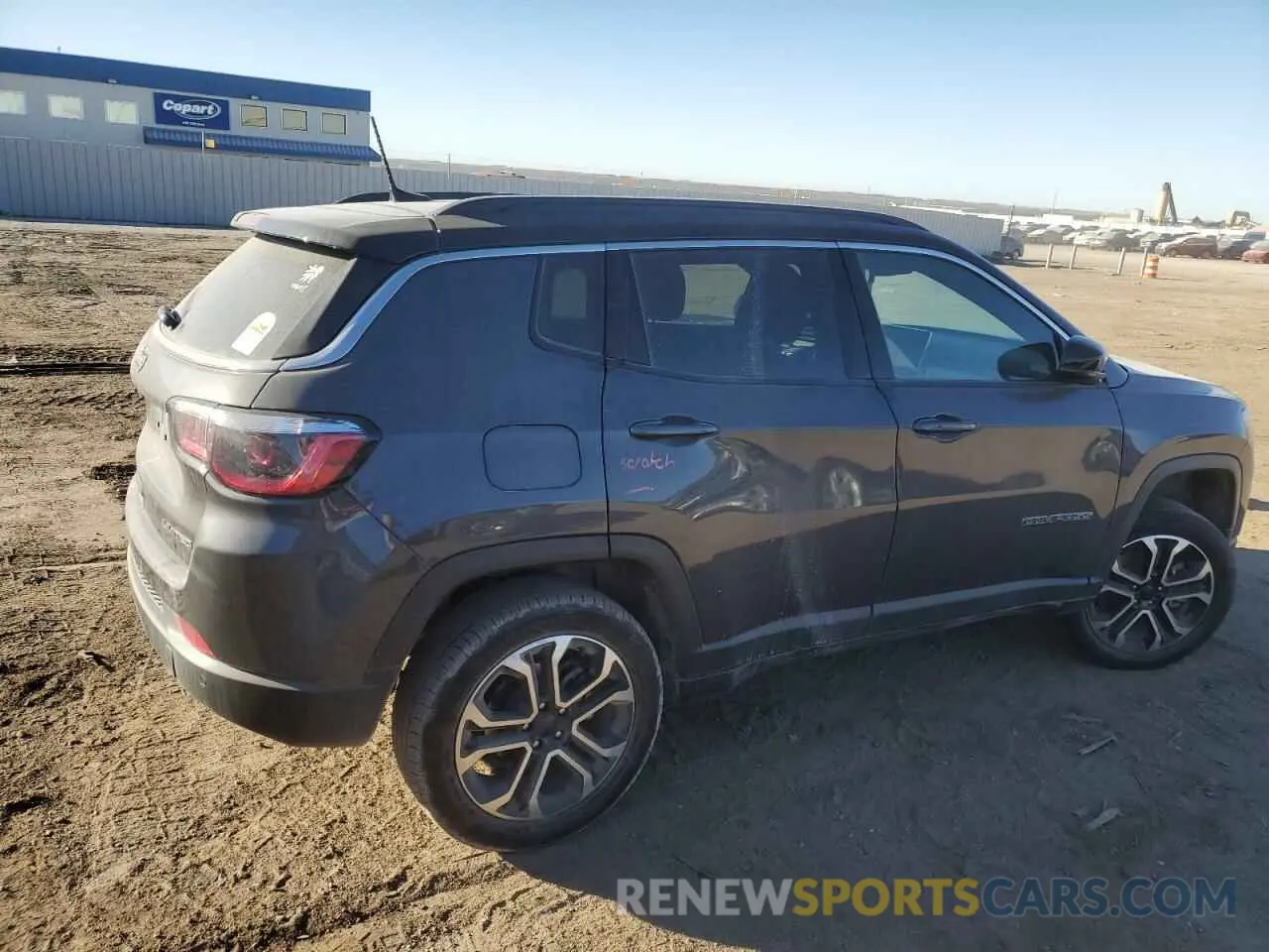 3 Photograph of a damaged car 3C4NJDCN0RT119832 JEEP COMPASS 2024