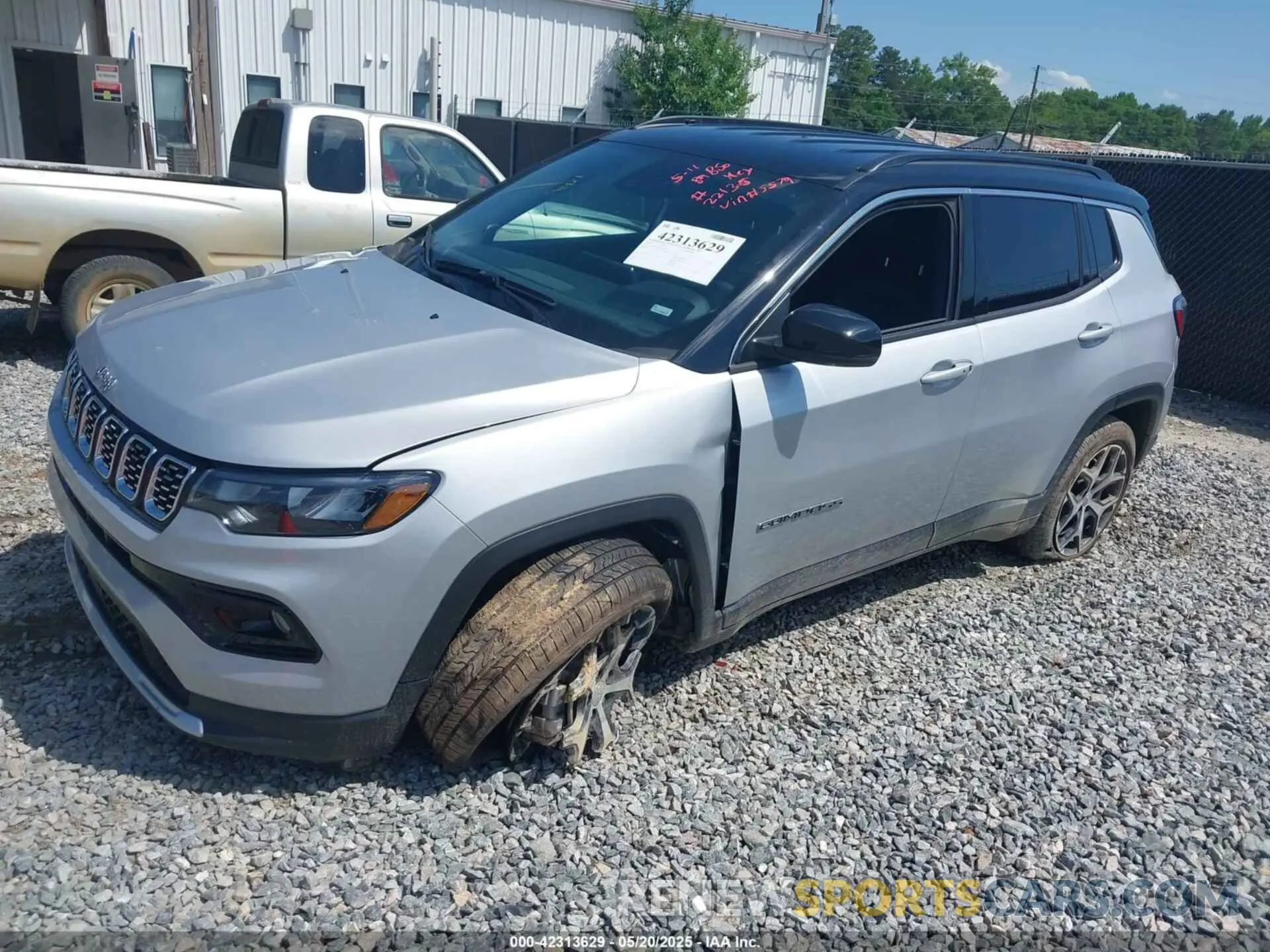 2 Photograph of a damaged car 3C4NJDCN0RT125579 JEEP COMPASS 2024