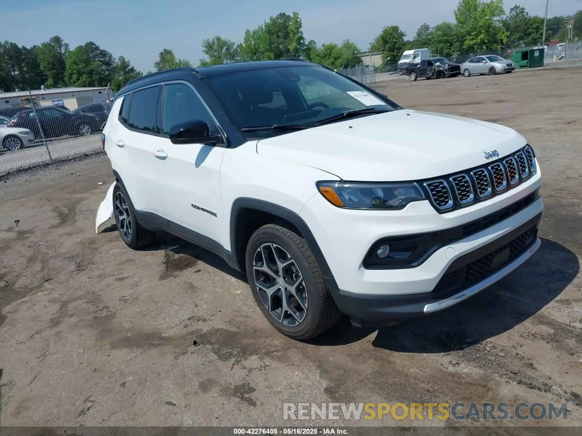 1 Photograph of a damaged car 3C4NJDCN0RT145251 JEEP COMPASS 2024