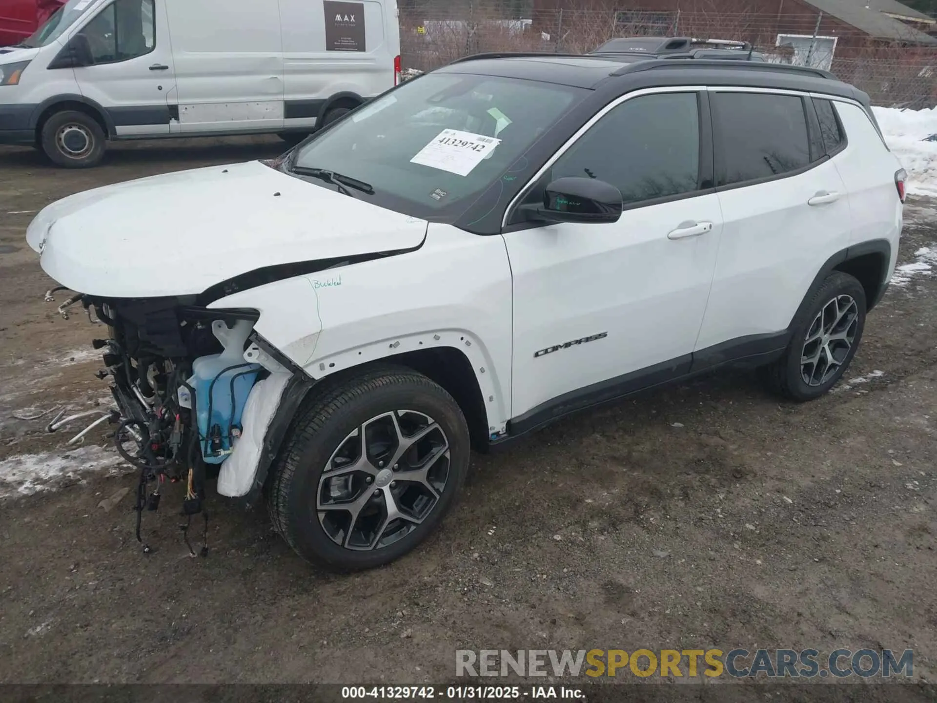 2 Photograph of a damaged car 3C4NJDCN0RT151762 JEEP COMPASS 2024