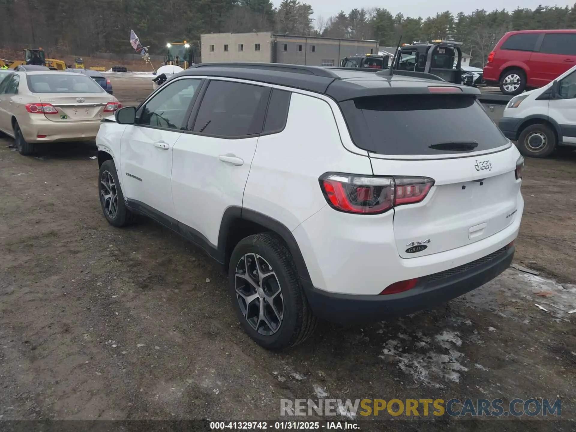 3 Photograph of a damaged car 3C4NJDCN0RT151762 JEEP COMPASS 2024