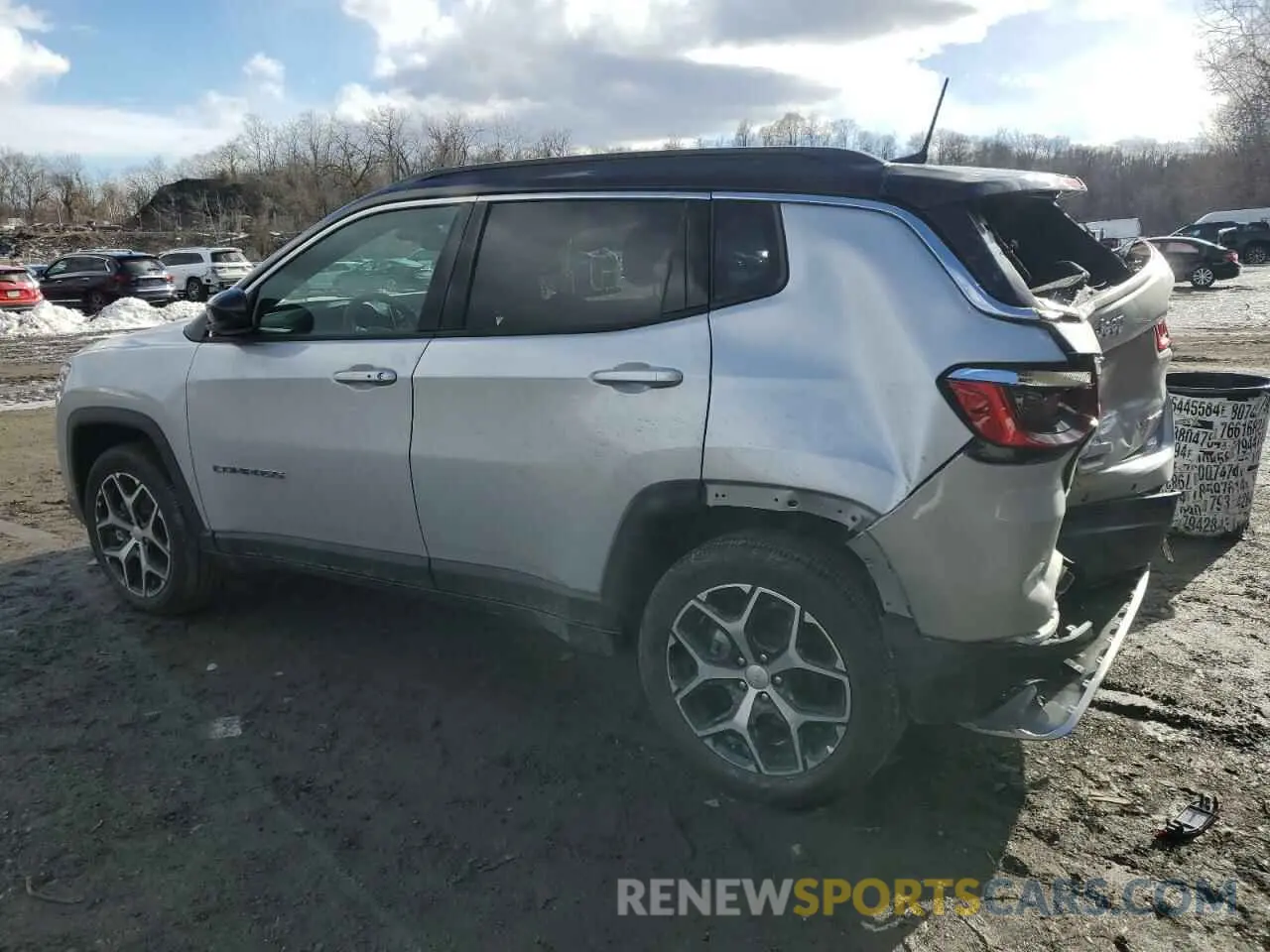 2 Photograph of a damaged car 3C4NJDCN0RT153365 JEEP COMPASS 2024