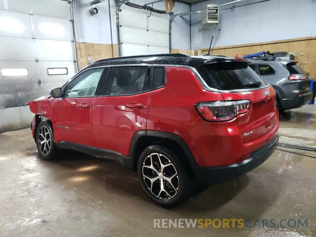 2 Photograph of a damaged car 3C4NJDCN0RT156198 JEEP COMPASS 2024