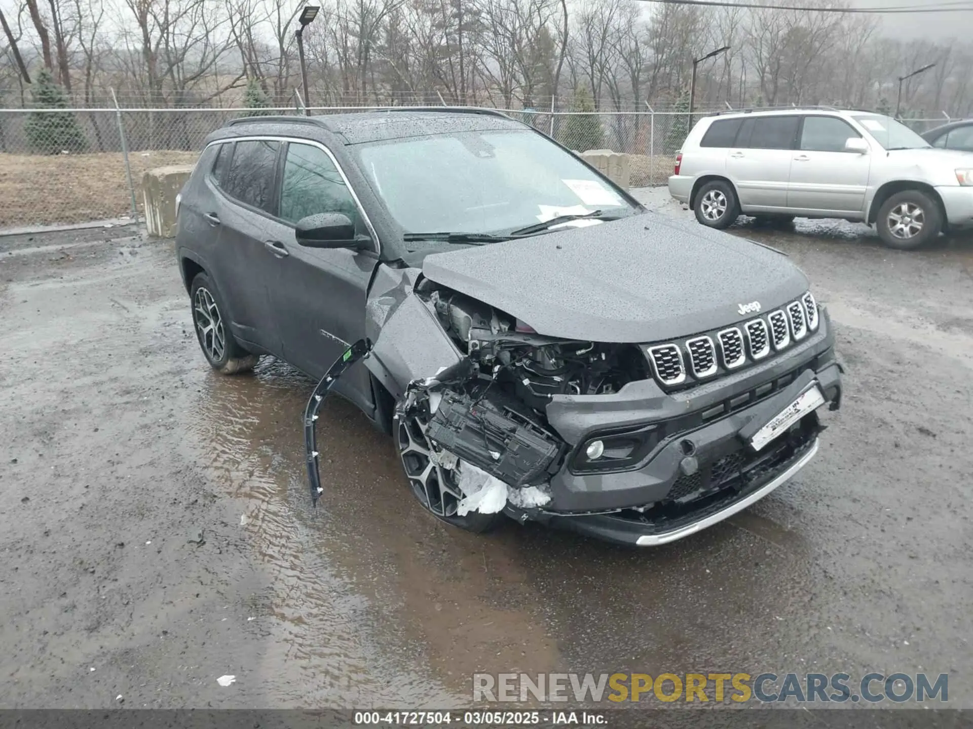 1 Photograph of a damaged car 3C4NJDCN0RT162261 JEEP COMPASS 2024