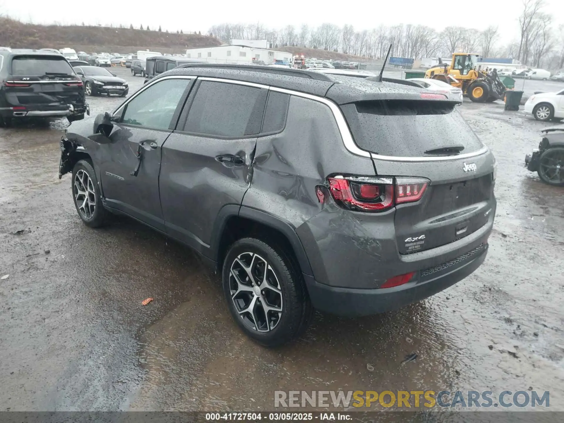 3 Photograph of a damaged car 3C4NJDCN0RT162261 JEEP COMPASS 2024