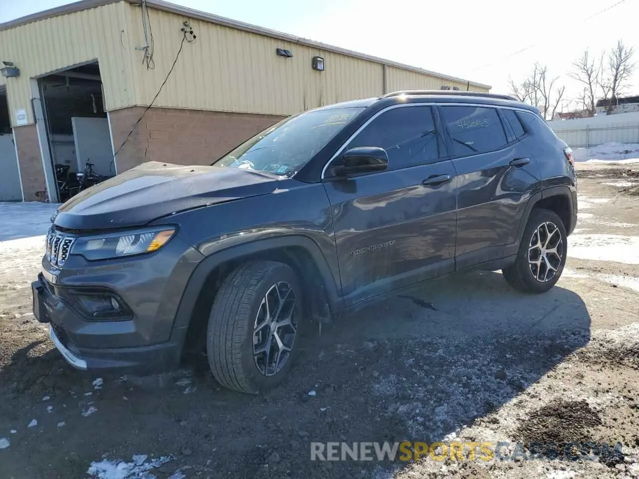 1 Photograph of a damaged car 3C4NJDCN0RT174510 JEEP COMPASS 2024