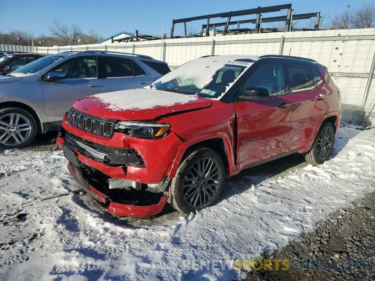 1 Photograph of a damaged car 3C4NJDCN0RT592307 JEEP COMPASS 2024