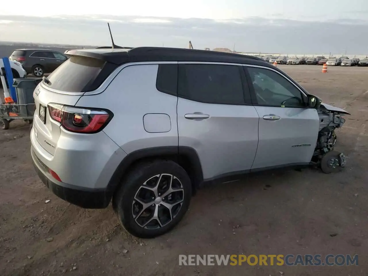 3 Photograph of a damaged car 3C4NJDCN1RT112985 JEEP COMPASS 2024