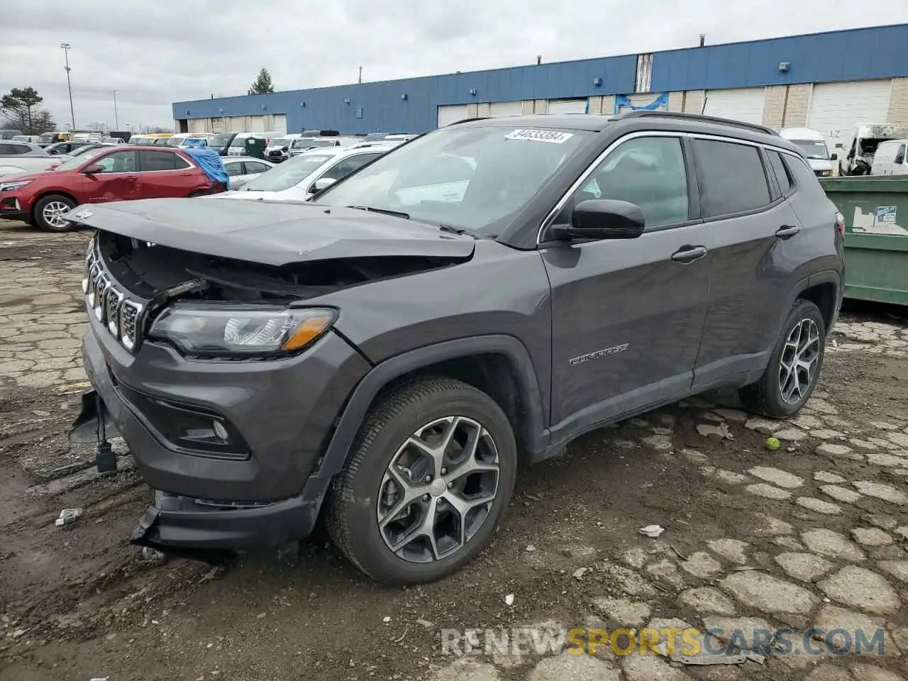 1 Photograph of a damaged car 3C4NJDCN1RT142049 JEEP COMPASS 2024