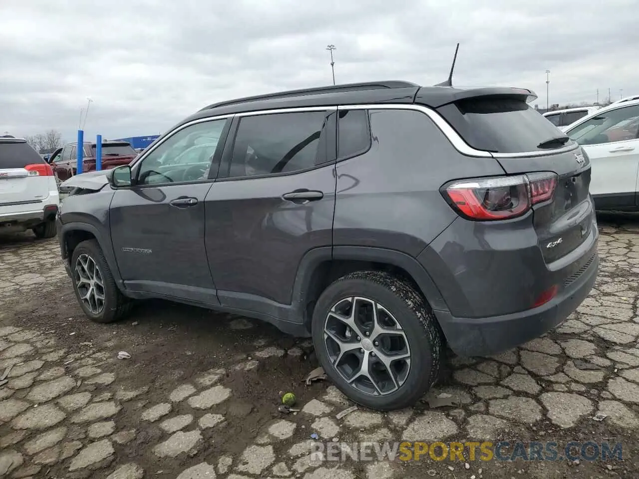 2 Photograph of a damaged car 3C4NJDCN1RT142049 JEEP COMPASS 2024