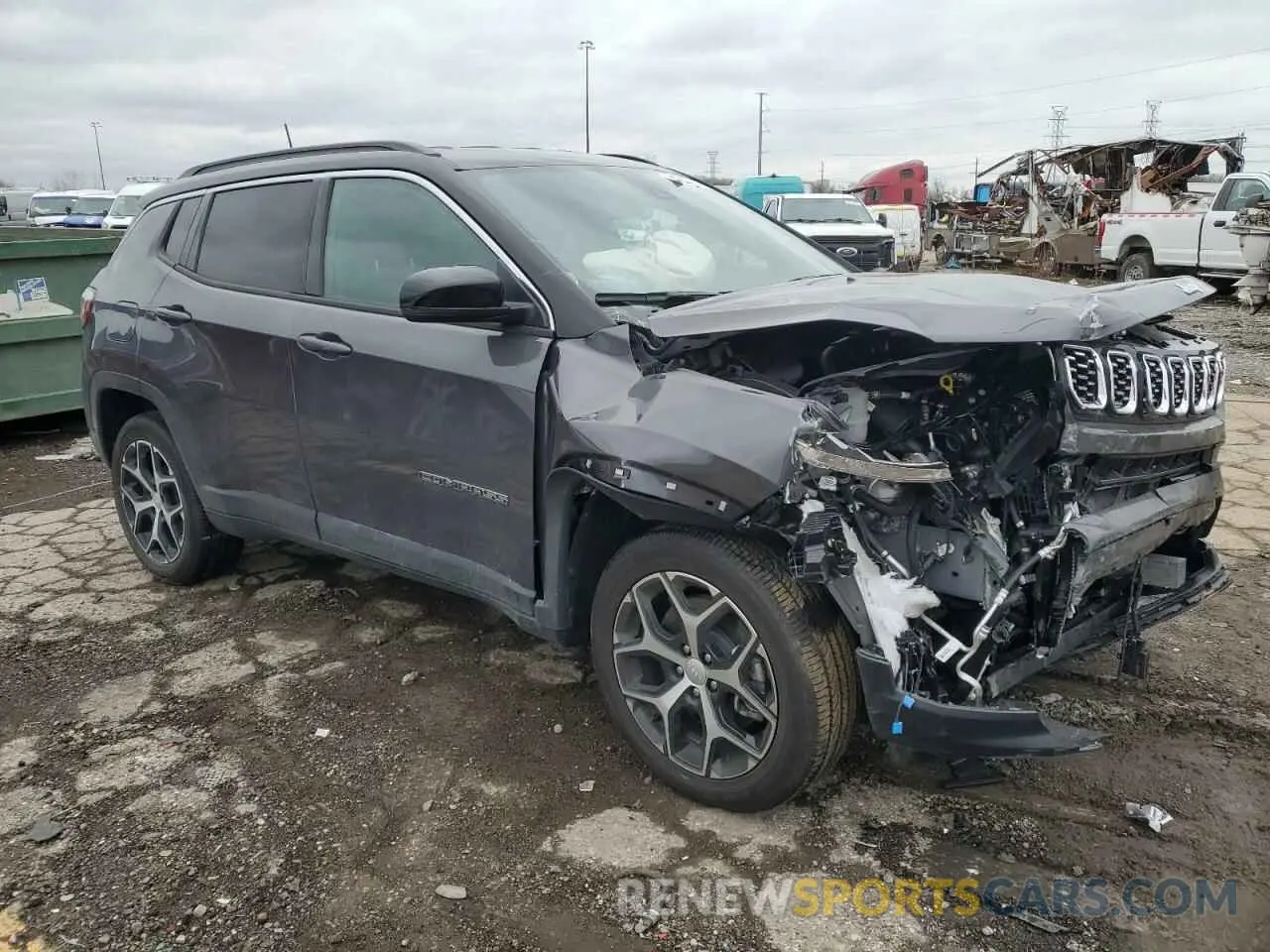 4 Photograph of a damaged car 3C4NJDCN1RT142049 JEEP COMPASS 2024